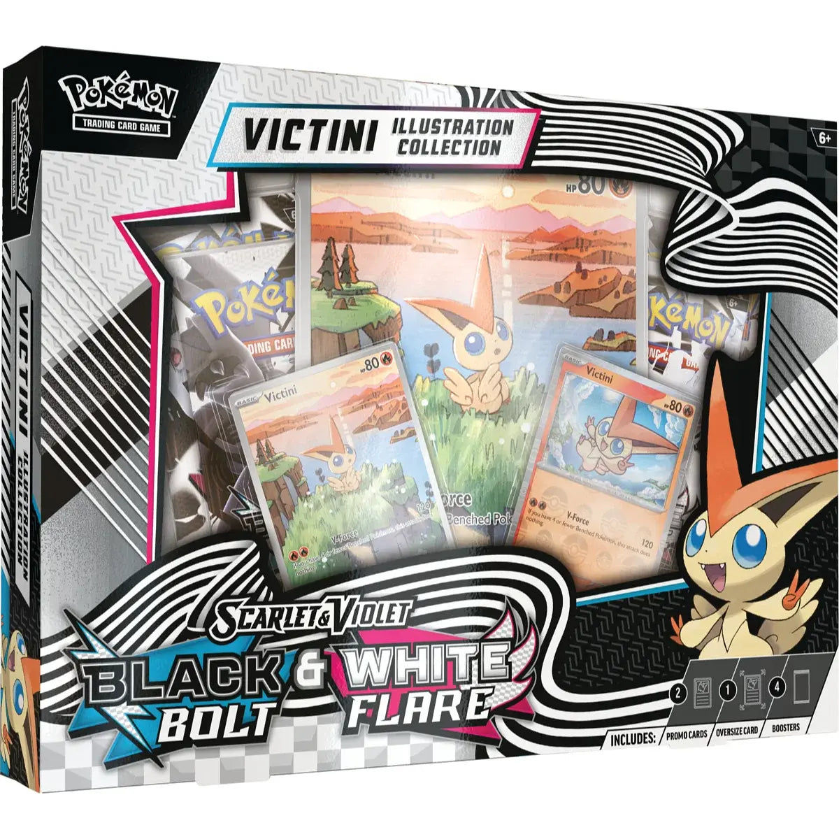 Illustration Collection (Unova Victini) - Black Bolt / White Flare (INGLES)