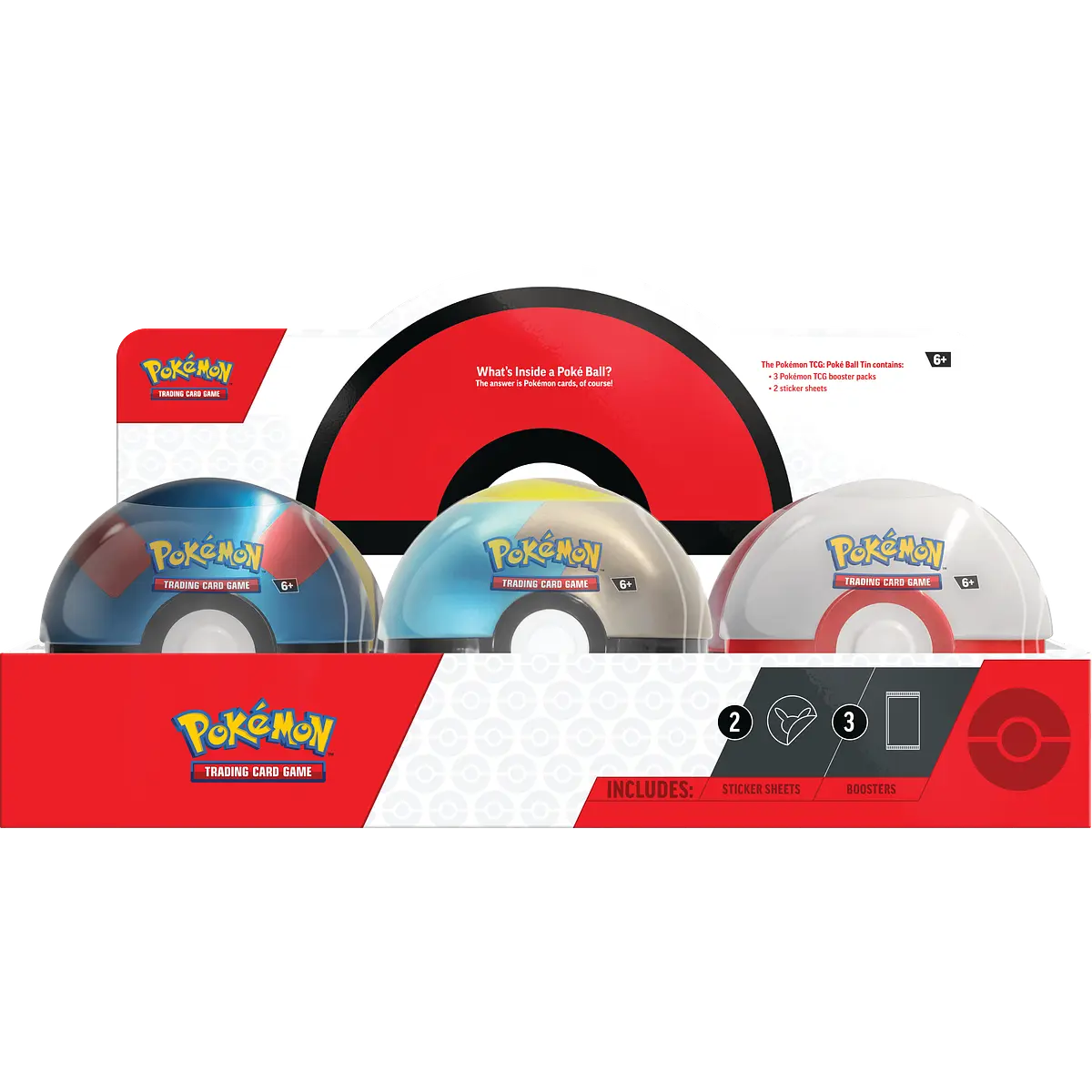 Poké Ball Tin (Q4 2024) Pokemon TCG (Ingles)