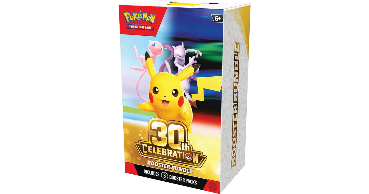 PREVENTA: Pokemon TCG 30th Celebration- Booster Bundle Español