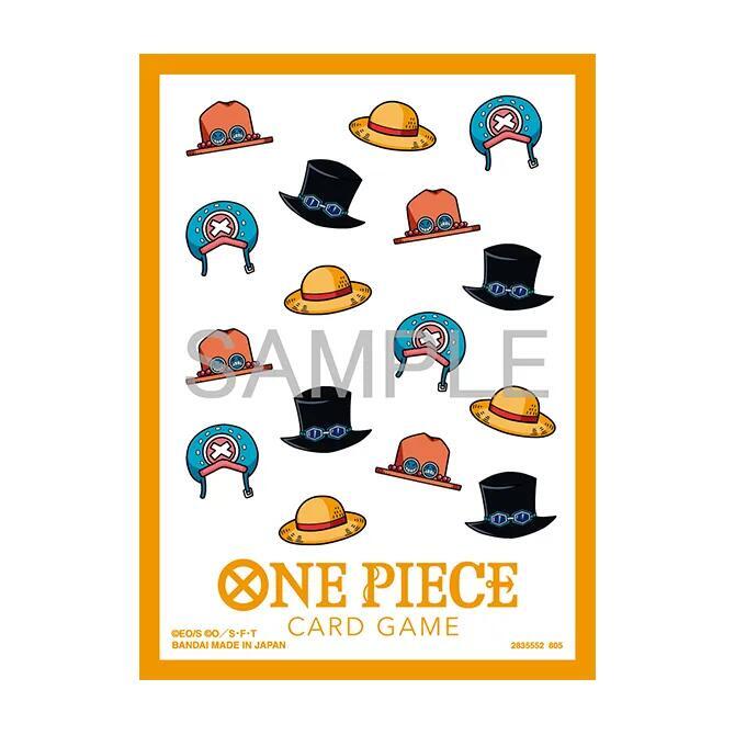 One Piece Card Game Official Sleeves – Hat Patterns (70-Pack)