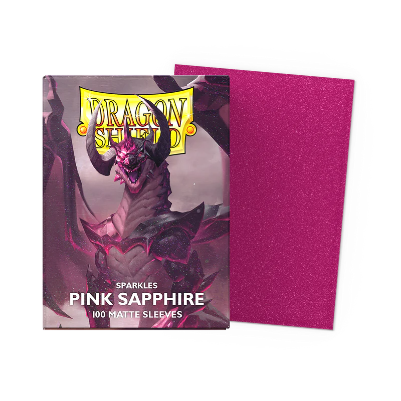 Dragon Shield: Pink Sapphire - Matte Sleeves