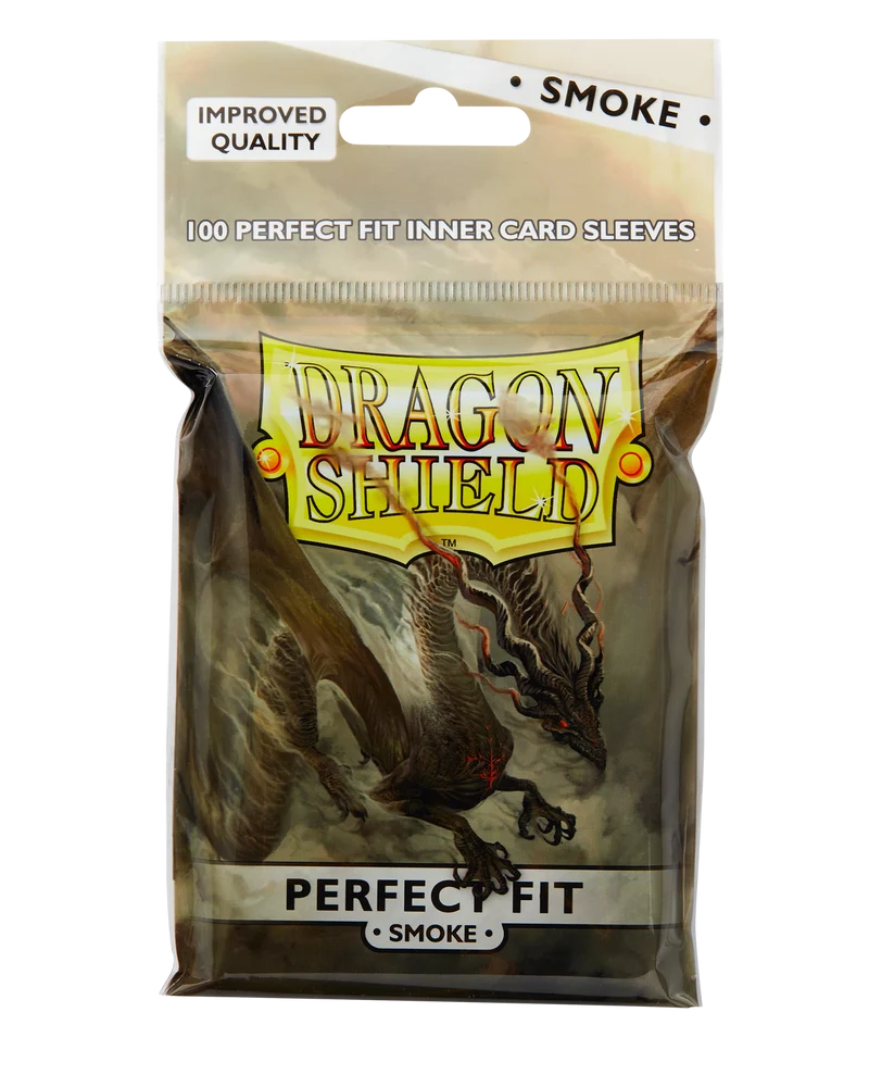 Dragon Shield Perfect Fit Smoke 100 Sleeves