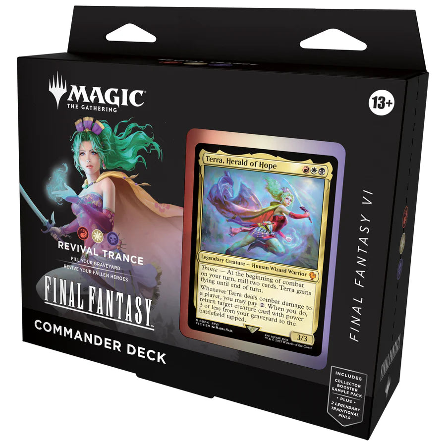 PREVENTA Commander Deck: Revival Trance - Universes Beyond - Final Fantasy VI
