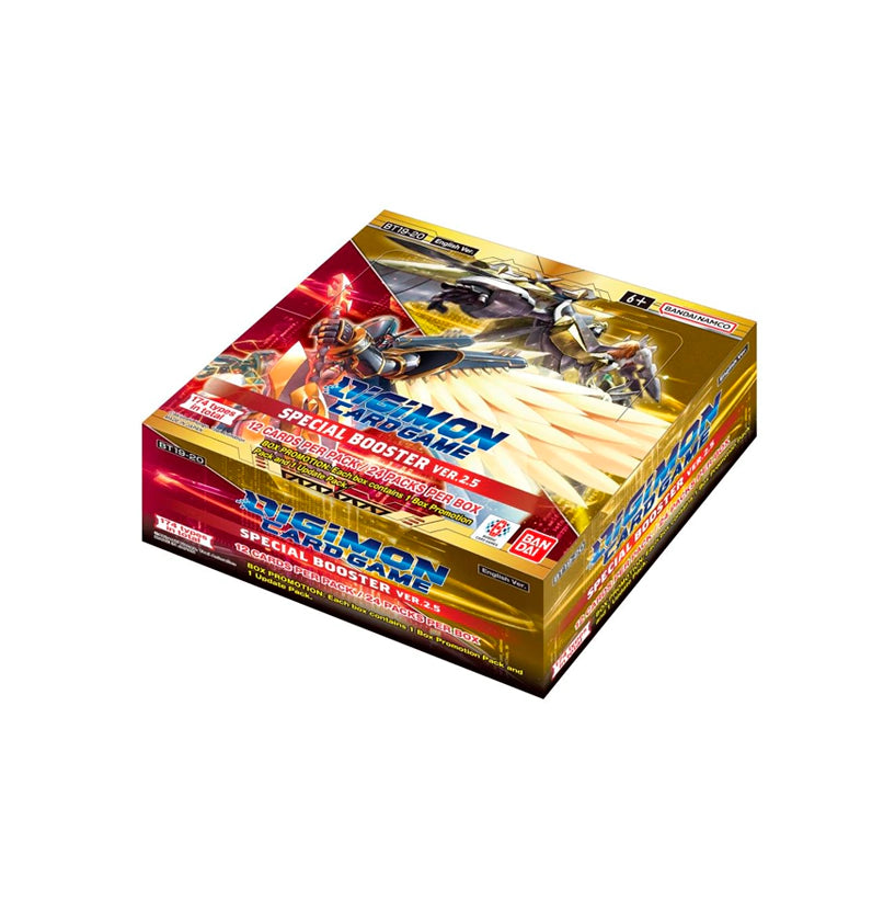Caja de Sobre Digimon Booster box BT19-20: Special Booster Ver.2.5