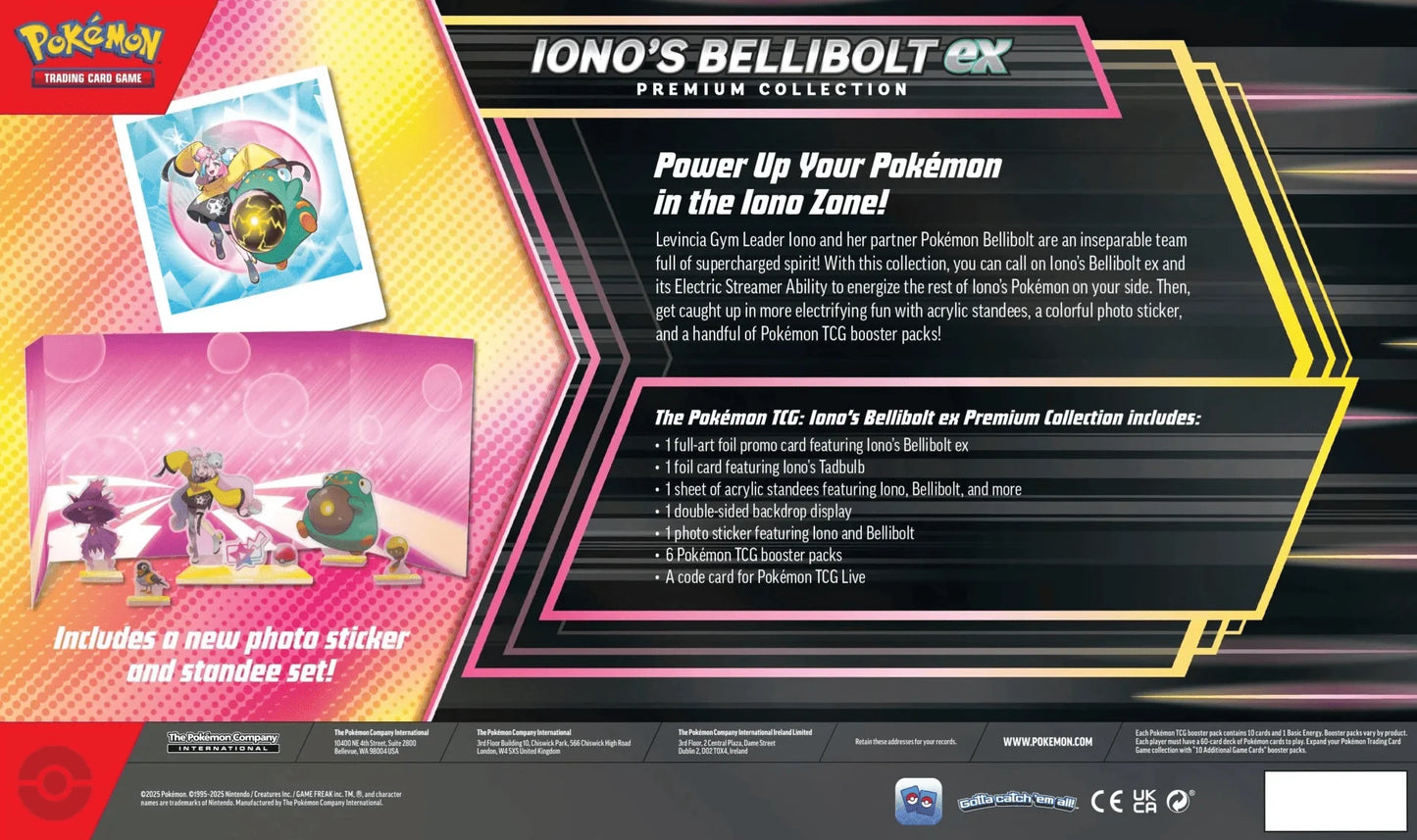 Iono’s Bellibolt ex Premium Collection (Ingles)