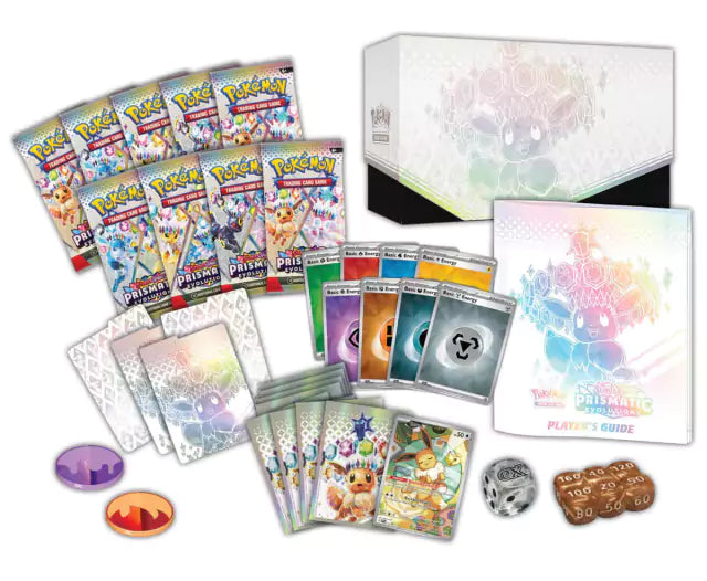 PREVENTA Elite Trainer Box Prismatic Evolutions Ingles