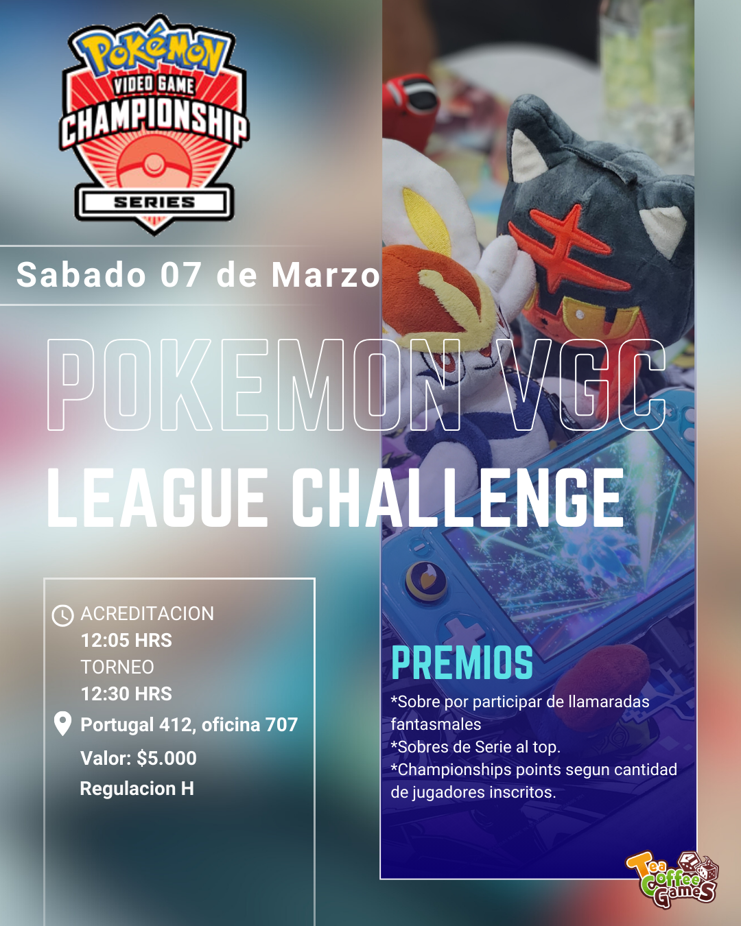Inscripción League Challenge VGC Sabado 07 de Marzo (leer bases)