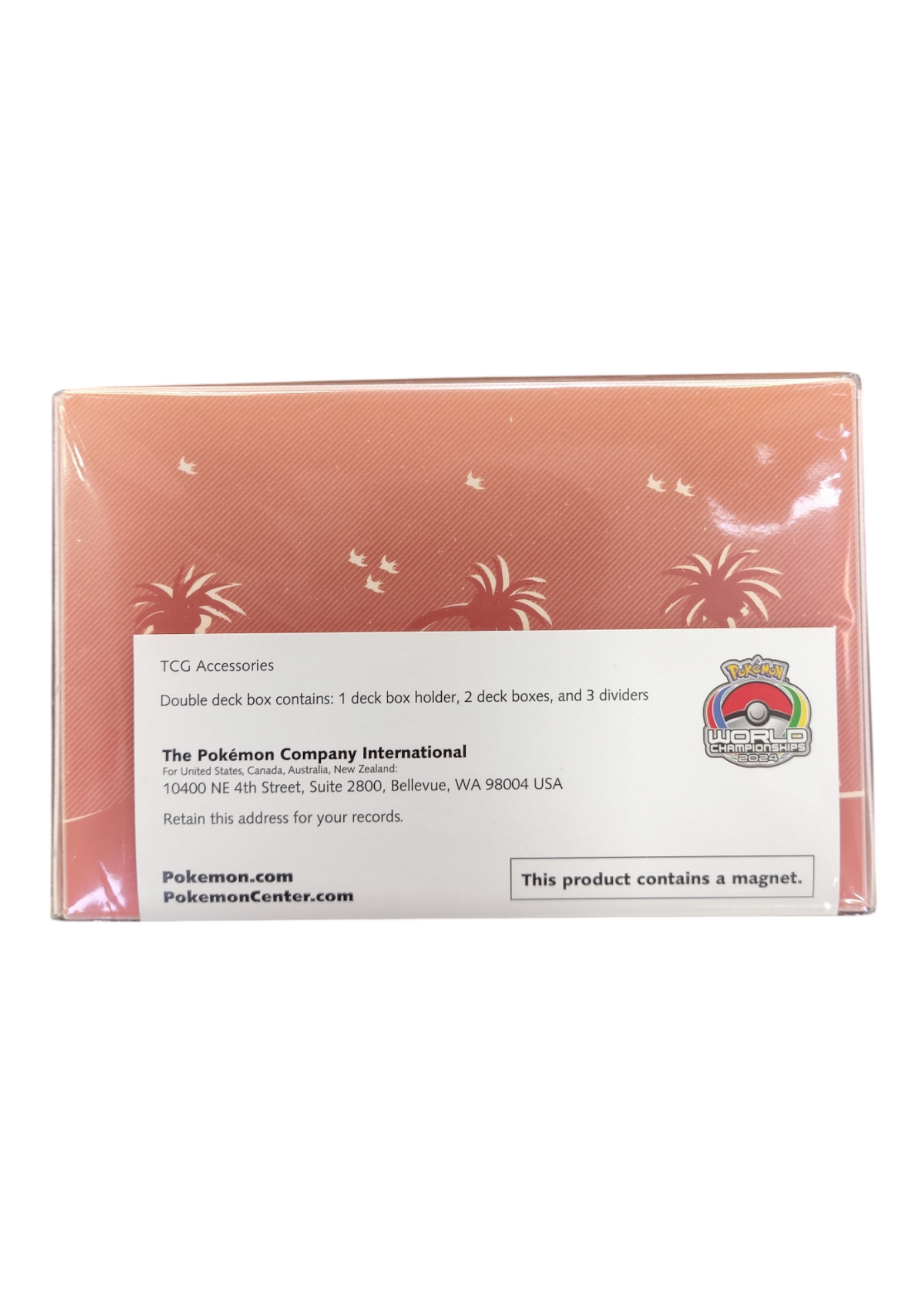 Pokemon Center Double Deck Box Exeggutor Alola