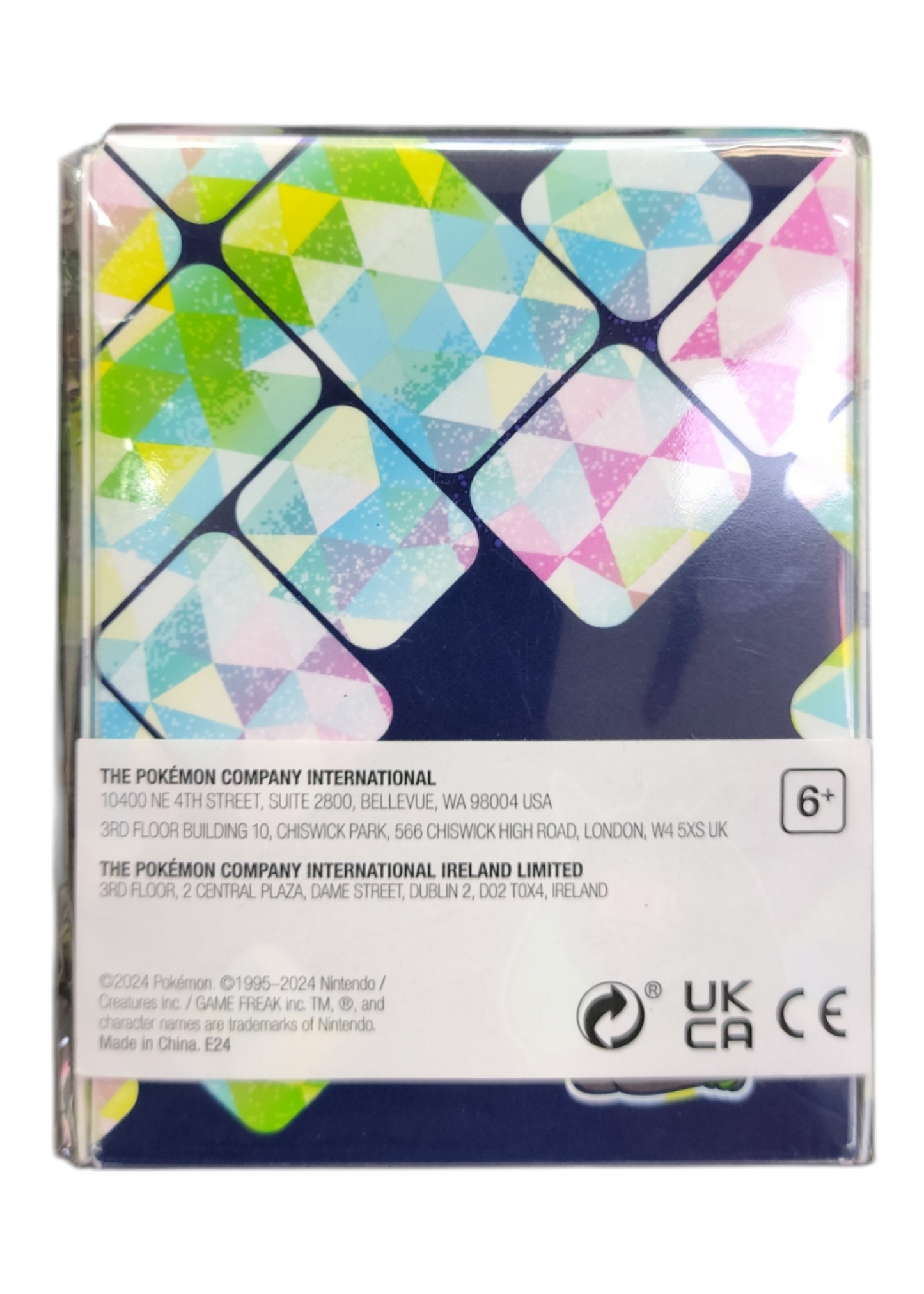 Pokemon Deck Box Ogerpon Mascara Cimiento NAIC 2025