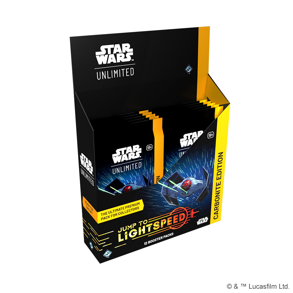 Display booster Carbonite - Jump to Lightspeed Carbonite - STAR WARS UNLIMITED - (INGLES)