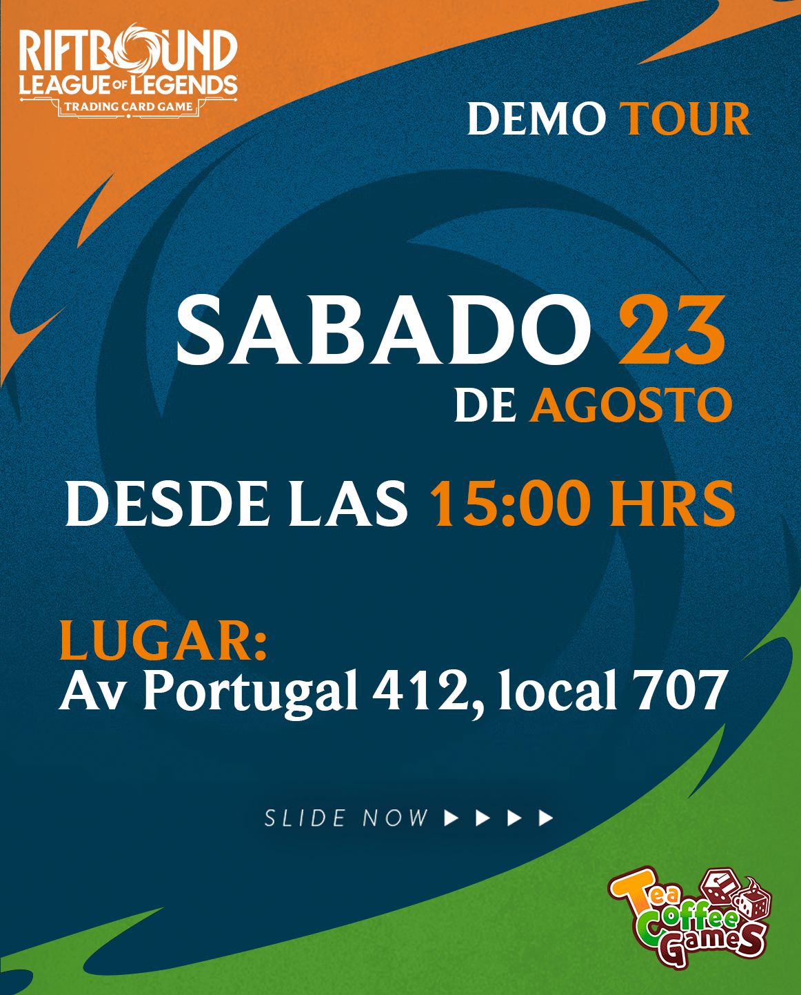 Demostracion + Torneo Riftbound Sabado 23 de Agosto
