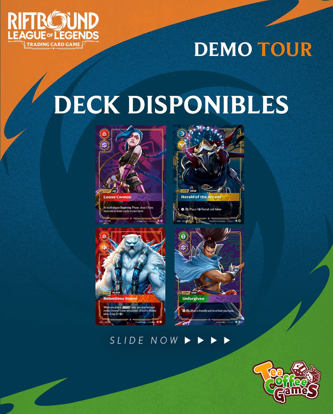 Demostracion + Torneo Riftbound Sabado 23 de Agosto
