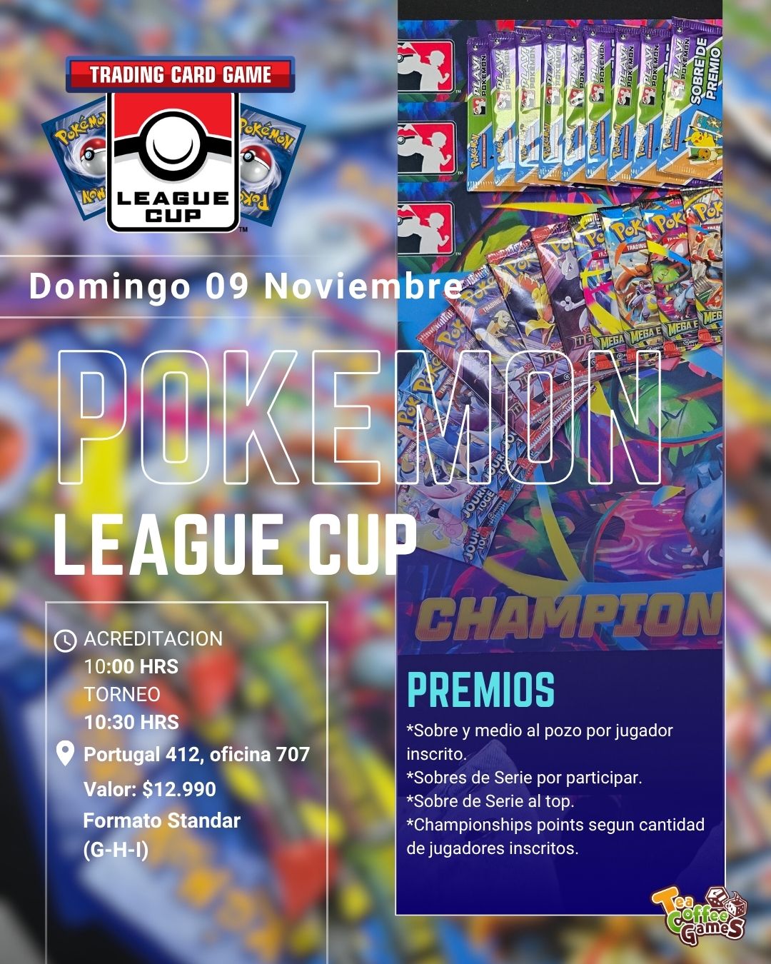 Inscripción CUP Pokemon domingo 09 de Noviembre (leer bases)