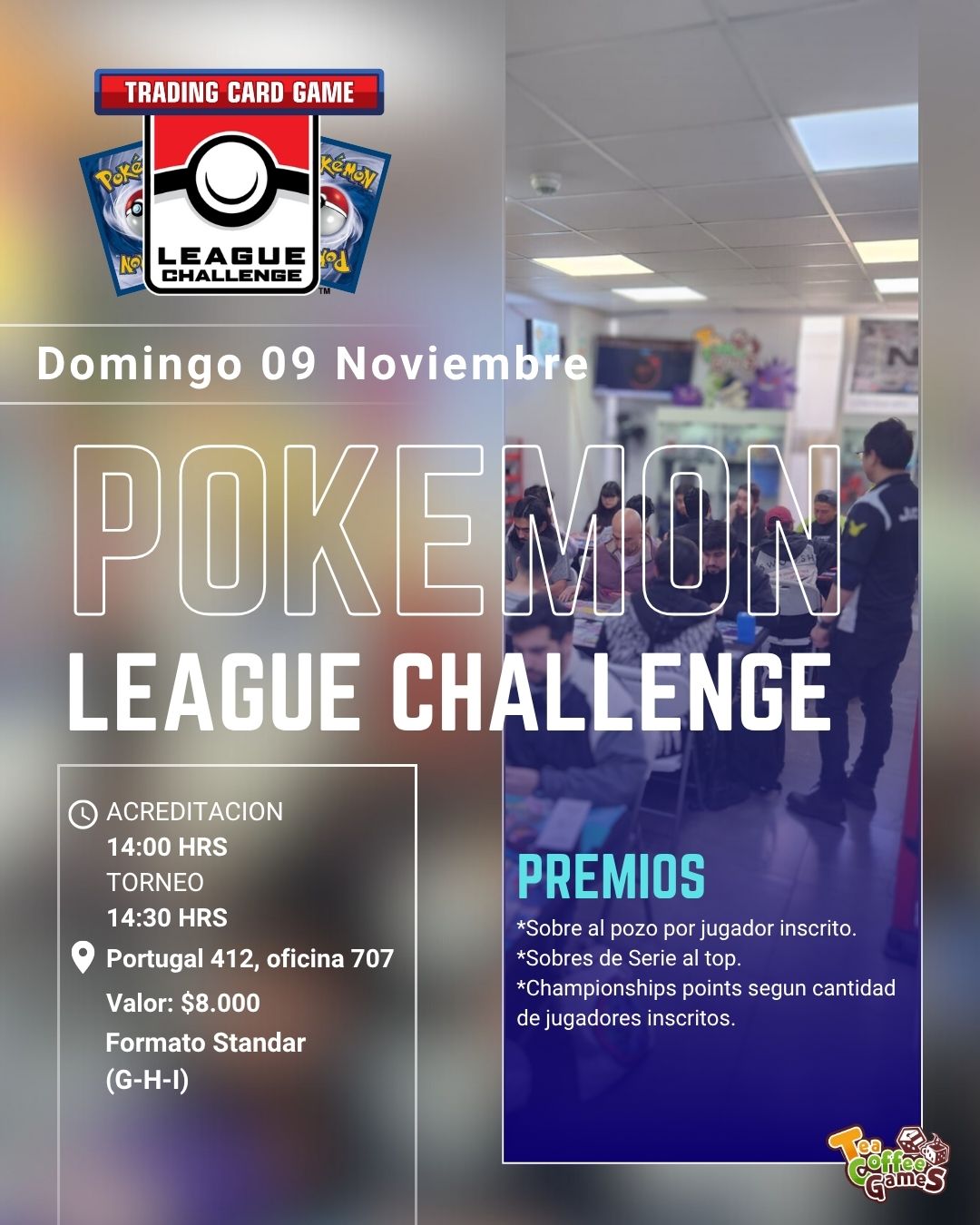 Inscripción League Challenge Domingo 09 de Noviembre (leer bases) Junior/senior/master