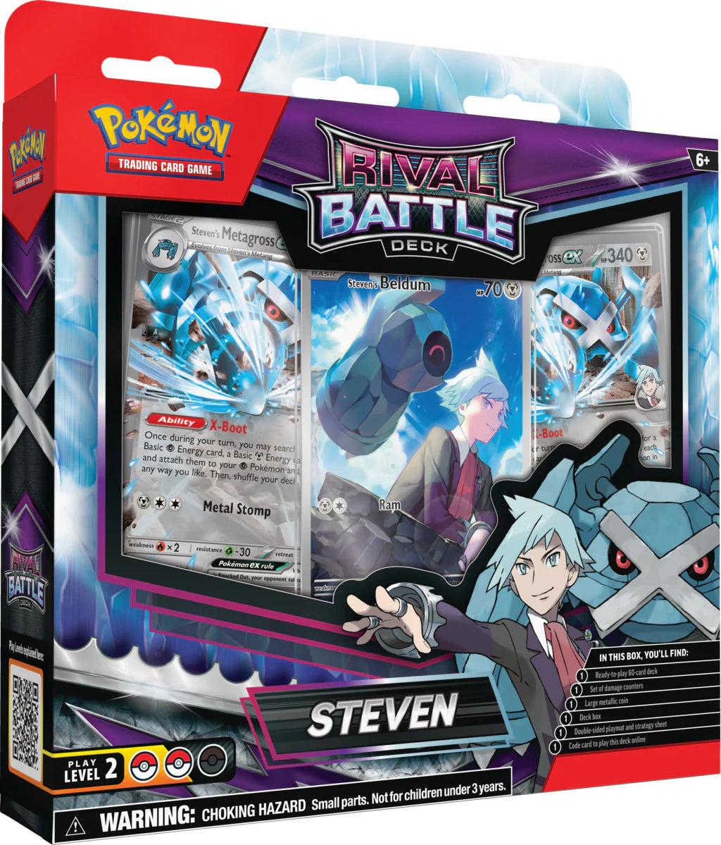 Pack 2 Mazos Rival Battle Mazo Marnie + Steven (ESPAÑOL)