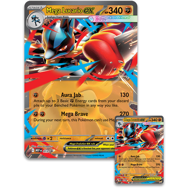 PREVENTA Mega Lucario ex Figure Collection (ingles)