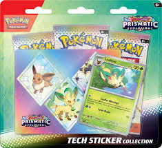 PREVENTA Tech Sticker Collection - Prismatic Evolutions - INGLÉS