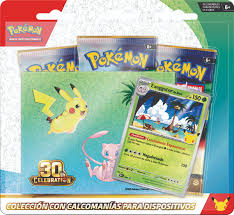 PREVENTA: Pokemon TCG 30th Celebration- Tech Sticker Collection Español