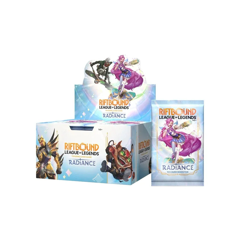 PREVENTA: Riftbound: League of Legends TCG – Radiance Set 5 Booster Display