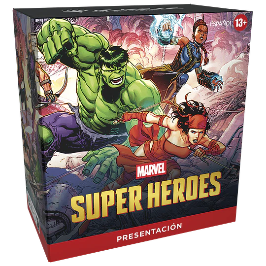 Magic The Gathering: Universes Beyond-Marvel Super Heroes Caja de Presentacion