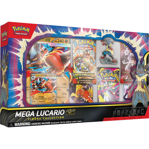 PREVENTA Mega Lucario ex Figure Collection (ingles)