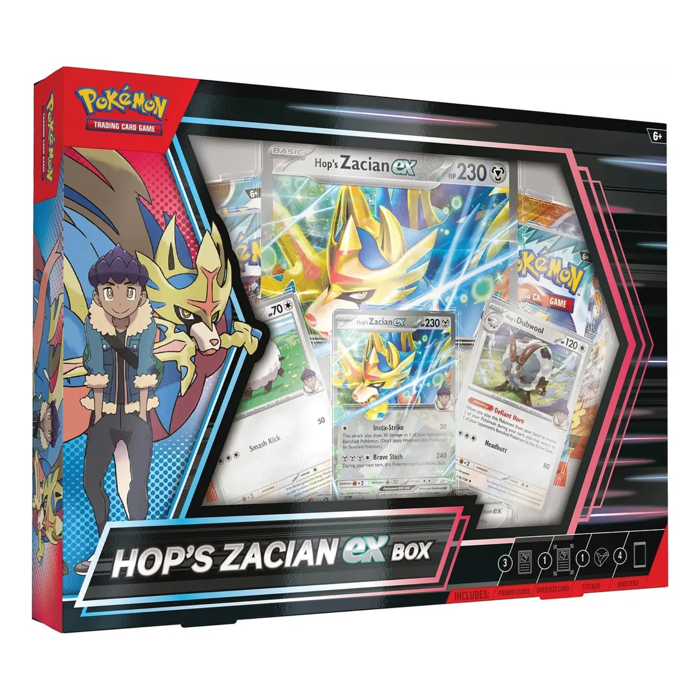 Hop’s Zacian ex Box - (INGLES)