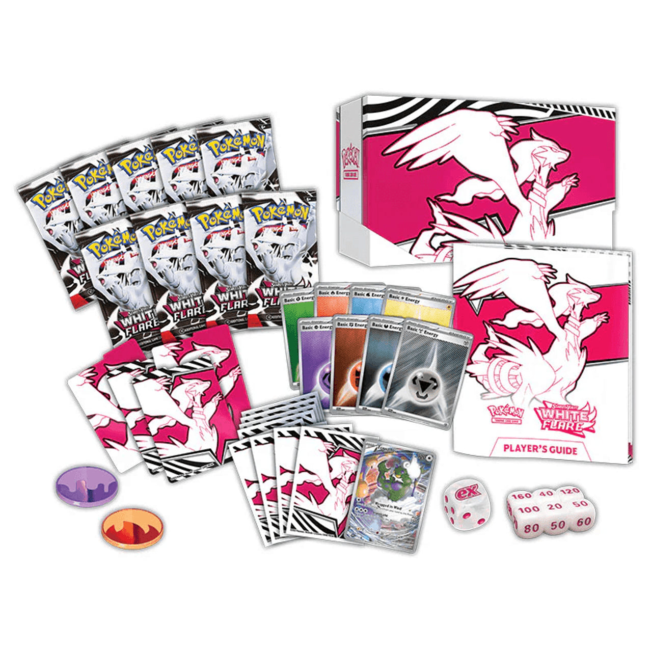 Caja de Entrenador Elite – LLama Blanca (Español) (White Flare ETB )