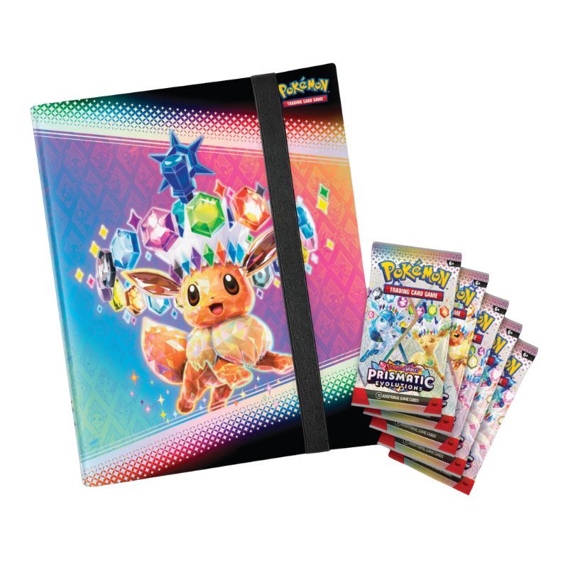 PREVENTA Binder Collection Prismatic Evolutions INGLÉS