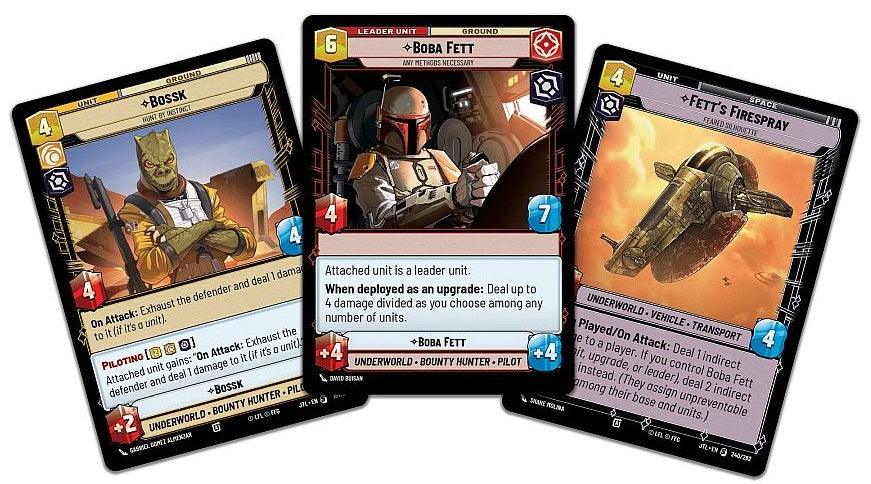 Deck Spotlight - Boba Fett (Jump to Lightspeed) - Star Wars: Unlimited - (ingles)