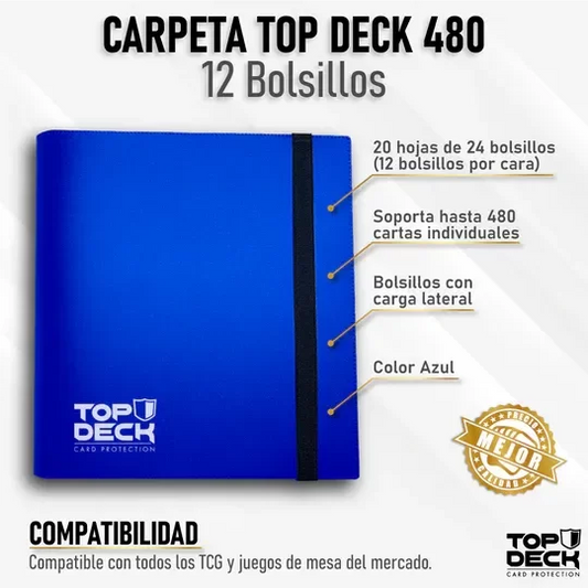 Carpeta Esencial | TOPDECK 480 – Color Azul
