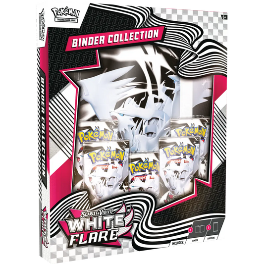 PREVENTA Binder Collection - White Flare (INGLES)