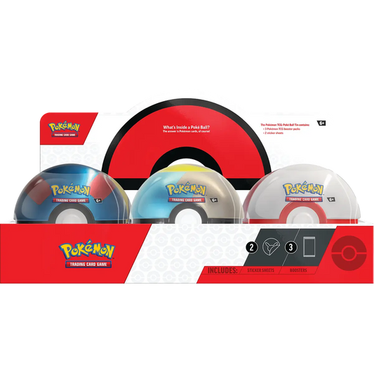 Poké Ball Tin (Q4 2024) Pokemon TCG (Español)