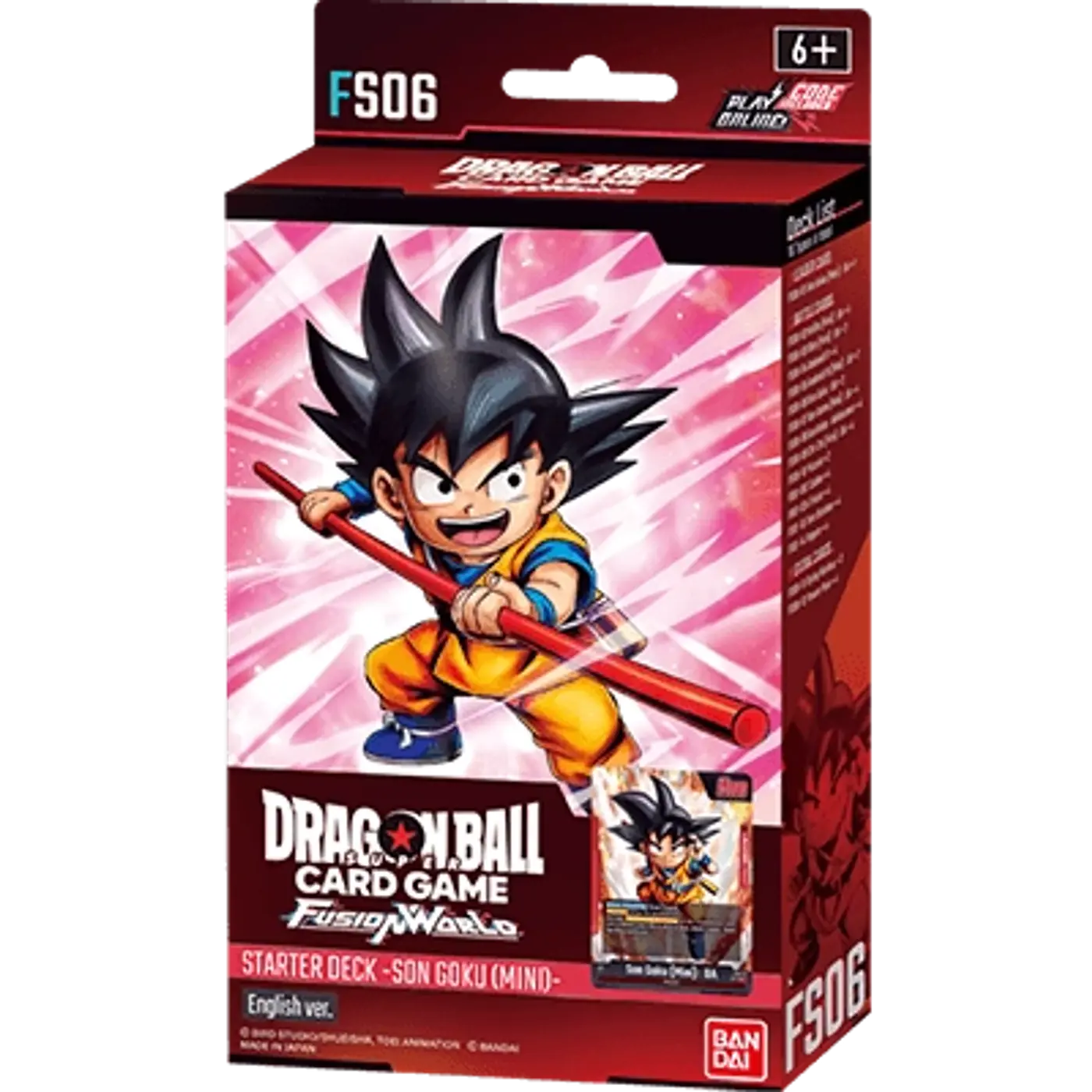 Starter Deck DBS Fusion World: FS06 Son Goku (mini)