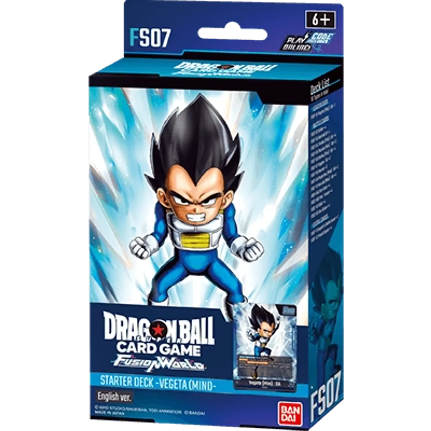 Starter Deck DBS Fusion World: FS07 Vegeta (mini)