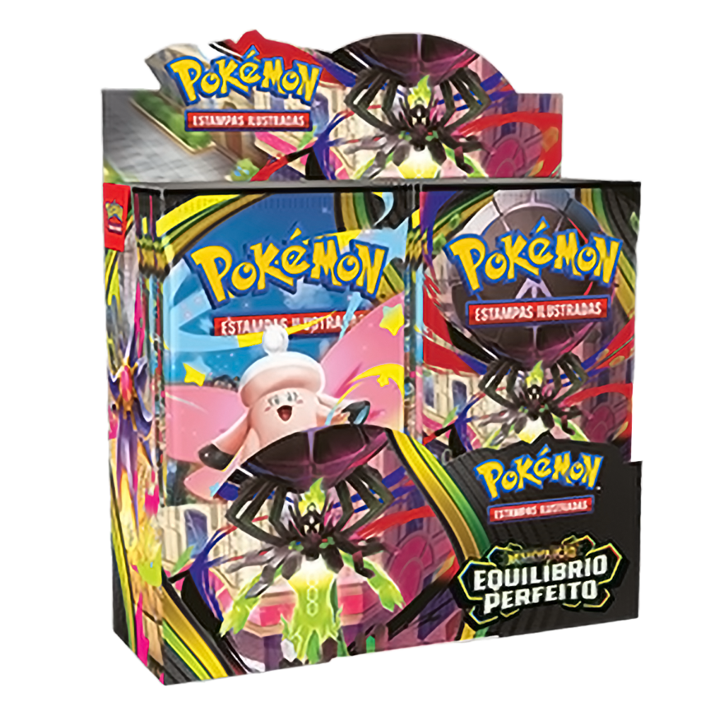 Pokémon TCG: Escarlate e Violeta – Equilíbrio Perfeito Booster Box (Portugués)