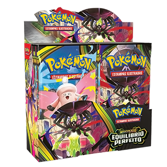 Pokémon TCG: Escarlate e Violeta – Equilíbrio Perfeito Booster Box (Portugués)