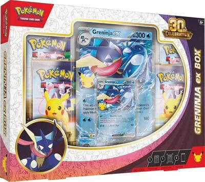 Pokemon TCG 30th Celebration- Greninja ex Box (Ingles)