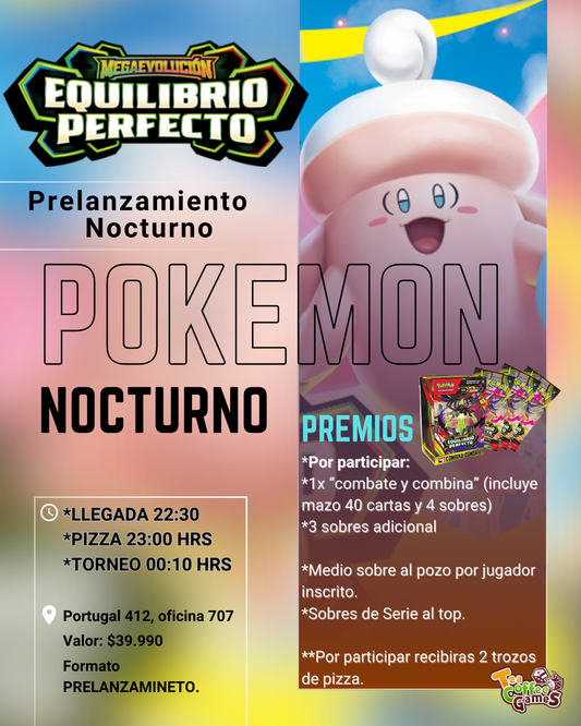 Prelanzamiento Equilibrio Perfecto Nocturno