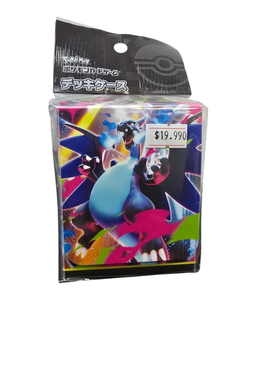 Pokemon Center Deck Box Mega charizard X- EX
