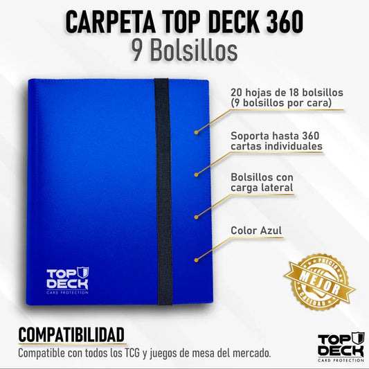 Carpeta Esencial | TOPDECK 360 – Color Azul