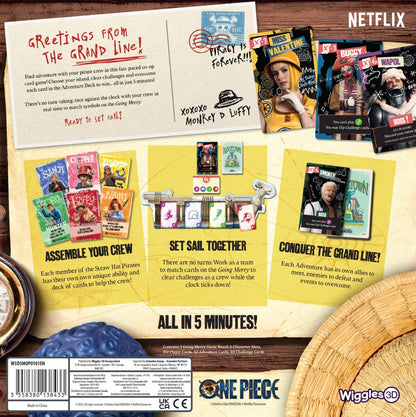 5-Minute One Piece – Juego de Mesa Cooperativo en Tiempo Real