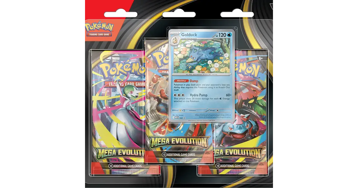 Blister Mega Evolution (Español) golduck