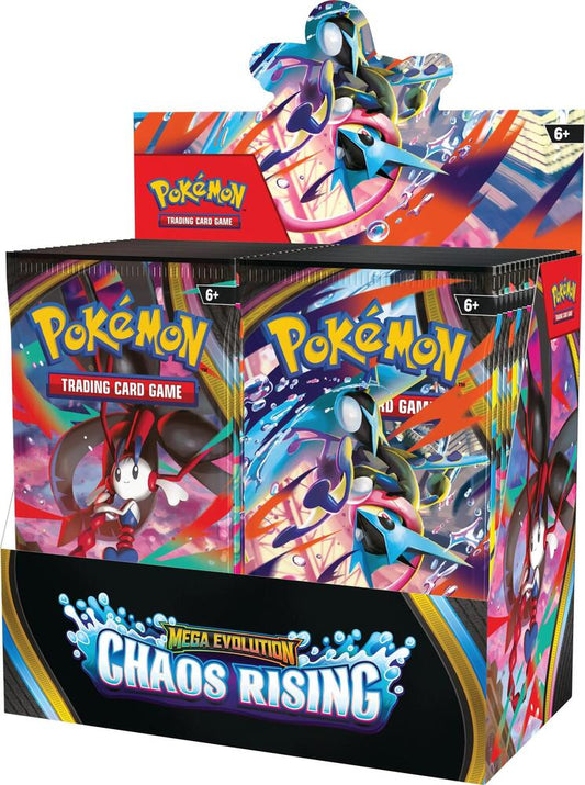 Pokémon TCG: Mega Evolution – Chaos Rising Booster Box (Español)