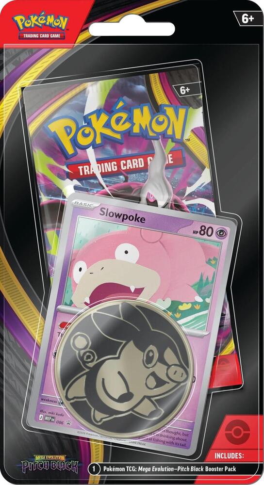 Pokémon TCG: Pitch Black Single Pack Blister [Slowpoke] – ME05: Pitch Black