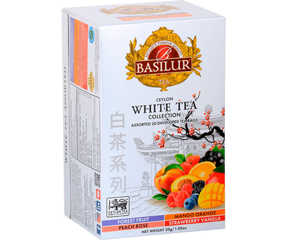 White Tea Assorted - Basilur - 20 Bolsitas