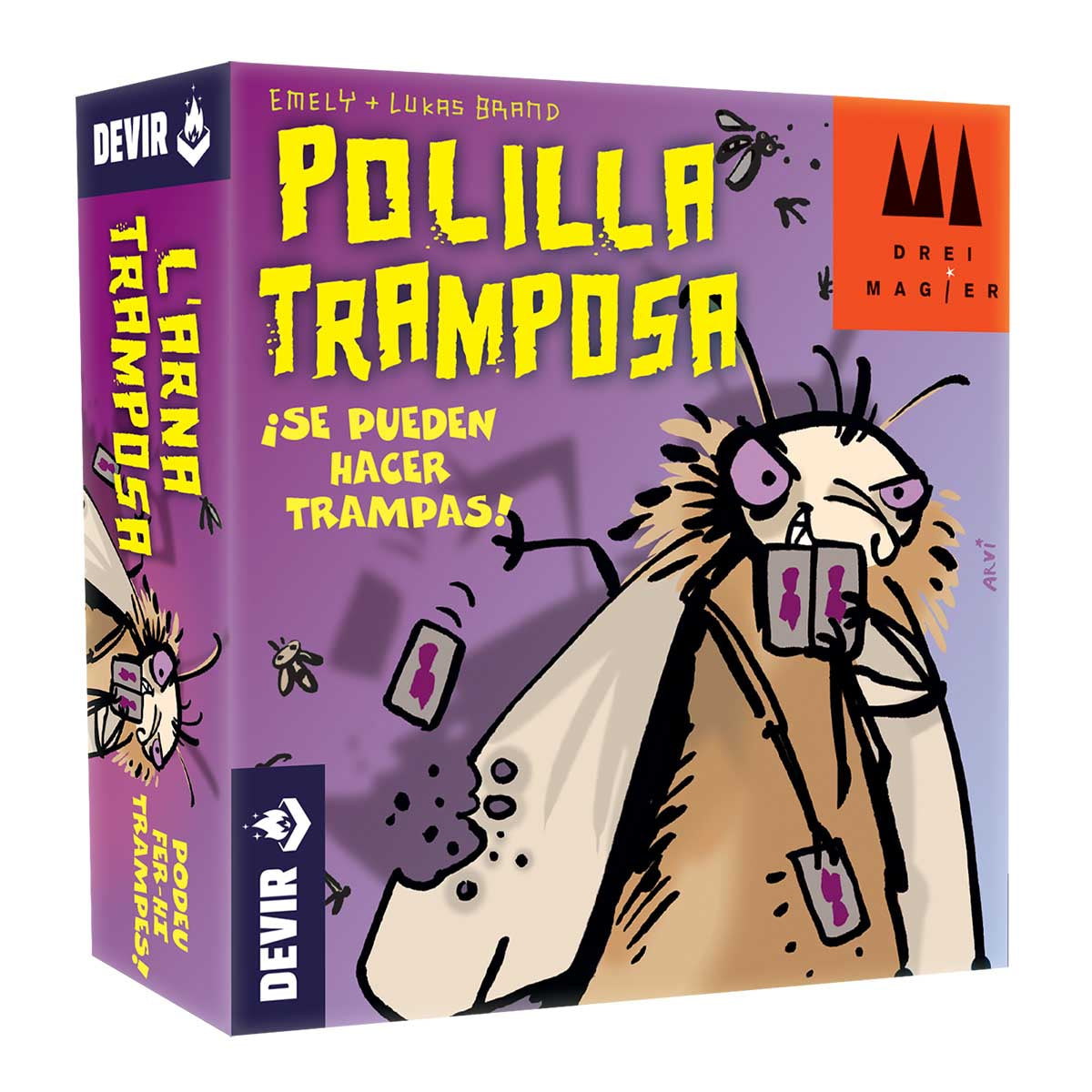 BICHOS: POLILLA TRAMPOSA – JUEGO DE MESA