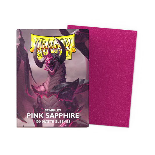 Dragon Shield: Pink Sapphire - Matte Sleeves