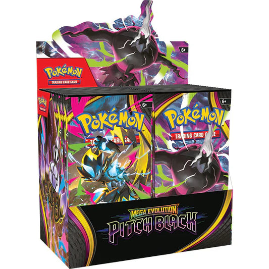 Pokémon TCG: Mega Evolution – Pitch Black Booster box (Inglés)