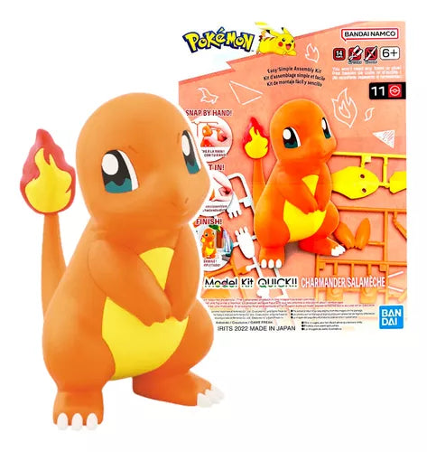 Model Kit Quick!! Pokemon Charmander (Bandai Hobby)