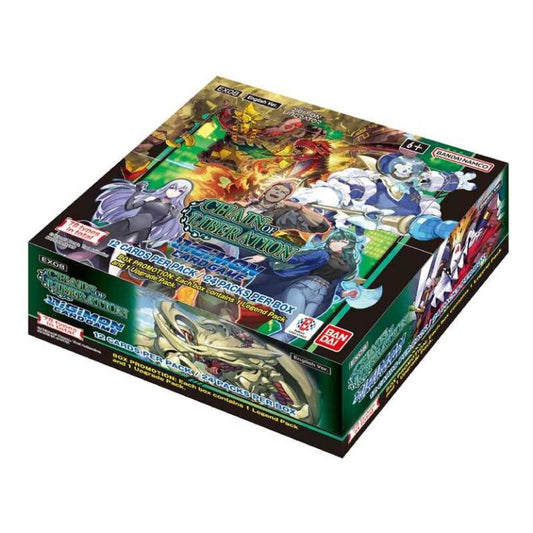 Caja de sobres ex-08 Digimon Chain of Liberation Booster Box ( EX-08 )